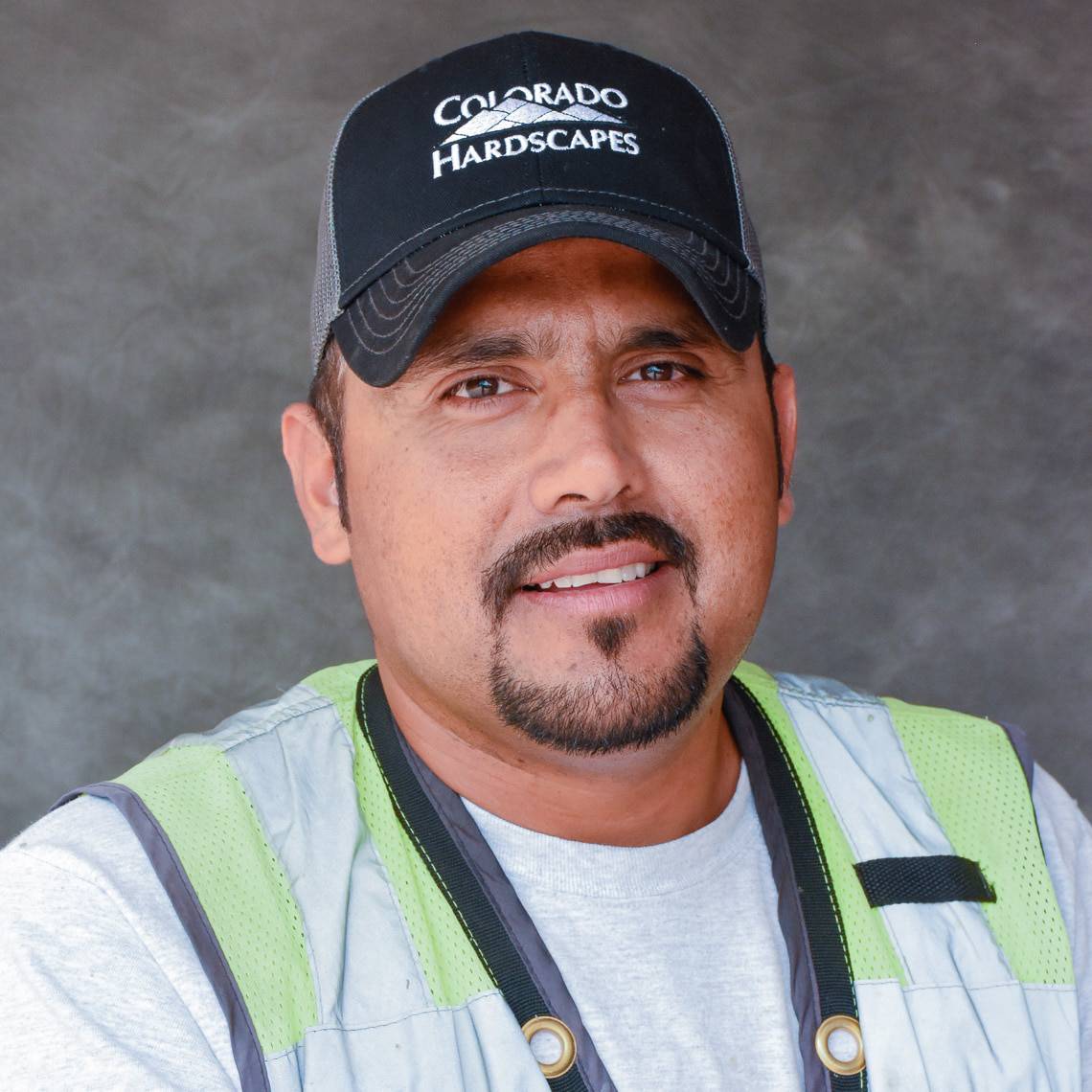 Headshot of Gabino Gonzalez, Colorado Hardscapes Superintendent.