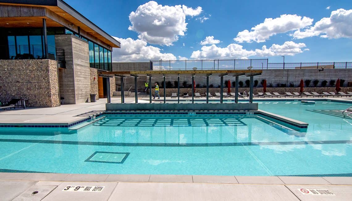 Macanta Amenity Center swimming pool.